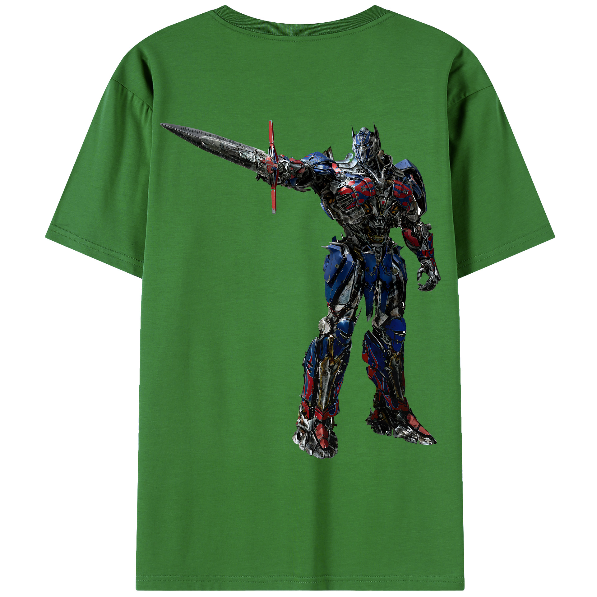 （画像用） Transformers トランスフォーマー レディース半袖Tシャツ(バックプリント)
